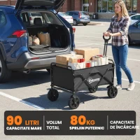 Outsunny cărucior multifuncțional(m-4)