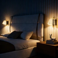 HOMCOM Led Wall Lamp 2 Pack, 5W Modern Indoor Starry Wall Light, Colour Temperature Adjustable 3000K/4000K/6500K, for Bedroom, Living Room, Hallway, Stairs, Black(m-8)