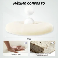 HOMCOM Cadeira de Escritório Ergonómica com Suporte Lombar e Apoios de Braços 3D Dobráveis Função de Basculante 64x65x108-118 cm Preto(m-7)