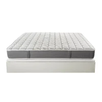 Pack colchón HR viscoelástico de 24 cm + canapé abatible blanco con gran capacidad – 135x190cm(m-2)