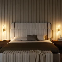 HOMCOM Led Wall Lamp 2 Pack, 13W Modern Indoor Spiral Wall Light, Colour Temperature Adjustable 3000K/4000K/6500K, for Bedroom, Living Room, Hallway, Stairs, Gold Tone(m-8)