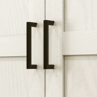 HOMCOM Armário Despensa de Cozinha com 2 Portas, 16 Prateleiras e Prateleira Ajustável para Sala de Jantar ou Sala de Estar 60x40x104 cm Creme(m-10)