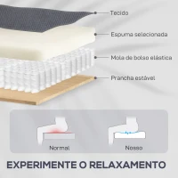 HOMCOM Poltrona Levanta Pessoas com Reclinação Elétrica em até 135° e com 8 Zonas de Massagem 83x92x110 cm Cinza(m-6)
