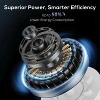 HOMCOM 28dB Tower Fan for Bedroom, 36 inch, 8 m/s Velocity Standing Cooling Fan with 80° Oscillating, BLDC Motor, 12 Speeds, LED Display, 4 Modes, 12H Timer, Remote Control, White(m-4)