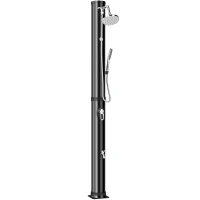 Outsunny Solardouche 40 L tuindouche met handdouche, hoofddouche en mengkraan, instelbare temperatuur(m-10)