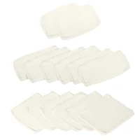 Outsunny Lot de 14 Housses de Rechange Coussins Salon de Jardin - 6 Housses Coussin d'assise, 8 Housses Coussin Dossier - Housses zippées Polyester déperlant Crème(m-11)