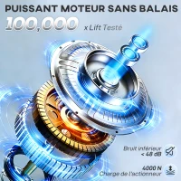 HOMCOM Fauteuil relax électrique massant et chauffant, fauteuil inclinable, repose-pieds, moteur silencieux, 82x99x106cm, gris(m-4)