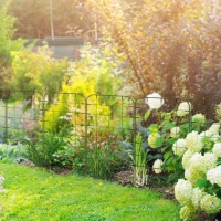 Outsunny Zestaw 6 podpór do roślin, kratka ogrodowa, stabilne wsparcie(m-2)