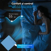 HOMCOM Aparat de Aer Condiționat Portabil 5000 BTU, Unitate 4-în-1: Răcire, Dezumidificare, Ventilator, Modul Sleep(m-7)