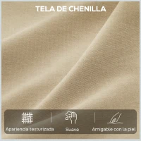 HOMCOM Sillón Relax Reclinable Eléctrico Giratorio y Balancín con Doble Motor Reposacabezas Ajustable Puertos USB Reposapiés(m-6)