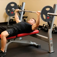 SPORTNOW Disques de Poids en Plastique 20 kg, Plaques de Poids 2 x 10 kg, 3 Poignées, Trous de Ø 50 mm, Noir(m-10)