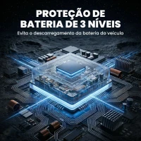 Outsunny Frigorífico Portátil Elétrico 49 L com Compressor Dupla Zona Controlo por App Rodas Pega Telescópica -20 ℃ a 20 ℃ e Porta USB(m-7)