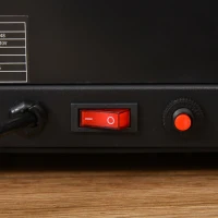 HOMCOM Passadeira para Casa 1-12 KM/H 1,5HP com 12 Programas Rodas Ecrã LED e Suporte para Telemóvel para Casa ou Escritório(m-14)