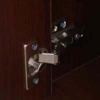 HOMCOM Cajonera de Escritorio con Ruedas Cajón Compartimento Puerta Archivador Móvil para Estudio 40x35x60 cm Café Oscuro(m-9)