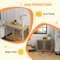 Klatka dla psa z drzwiami i oknem, stolik do salonu(m-4)