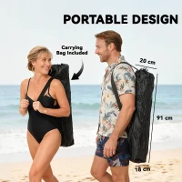 Outsunny Camping Chair Reclining Portable Camp Chair with Detachable Footrest Cup Holder Black(m-9)