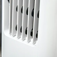 HOMCOM 2-in-1 luchtkoeler met waterkoeling, 5L watertank, 12-uurs timer, voor 20 m²(m-13)