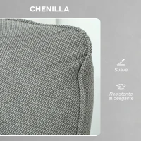 HOMCOM Sillón Relax Reclinable Eléctrico con Calor Lumbar Masaje Vibración Motor Silencioso Función de Memoria Gris Oscuro(m-7)