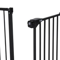 PawHut Gard Caini – 3 Prelungiri, 152,3 cm, Cu inchidere Automata(m-14)