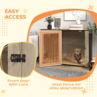 Klatka dla psa z drzwiami i oknem, stolik do salonu(m-5)