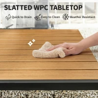 Outsunny 7 Seater Garden Furniture Set, Metal Garden Sofa Set with Cushions, Outdoor Furniture Conversation Sets, Light Grey(m-8)