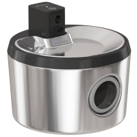 PawHut Wireless Cat Water Fountain for Drinking Stainless Steel, 4L/135oz Battery Operated Cat Fountain Cordless, 6 Filters