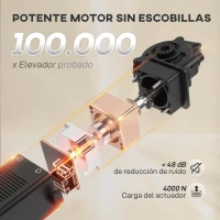 HOMCOM Sillón Relax Reclinable Eléctrico con Calor Lumbar Masaje Vibración Motor Silencioso Función de Memoria Beige(m-4)