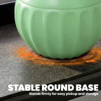 SPORTNOW Kettlebell 6 kg Hantel met Zand Gevuld voor Beginners Thuis Krachttraining 21 x 21 x 27 cm Groen(m-7)