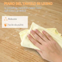 HOMCOM Carrello da Cucina in Legno con 3 Cassetti e 3 Ripiani Aperti, 67x37x85.5 cm, Bianco(m-6)