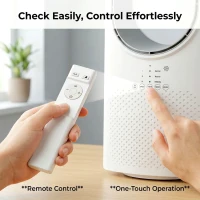 HOMCOM Bladeless Tower Fan for Bedroom, 36dB Standing Cooling Fan with Oscillating, 3 Speeds, 3 Modes, 15H Timer, White(m-7)