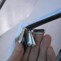 Outsunny 3/4 Person Dome Camping Tent Lightweight Ventilated with Zippered Doors 320 x 240 x 130 cm Dark Blue Light Gray(m-8)