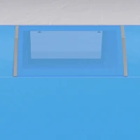 Outsunny Tenda de Campismo Familiar Tipo Túnel para 4 Pessoas com 2 Quartos Porta 4 Janelas Impermeável Montagem Fácil Azul(m-12)