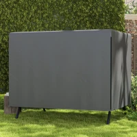 Outsunny Pokrowiec na meble ogrodowe, 215 cm x 155 cm x 150 cm, ciemnoszary(m-6)