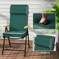 Poduszka siedziskowa 120x47x9,5 cm, wodoodporna, z oparciem(m-4)