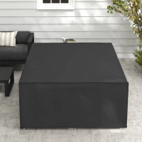 Outsunny 155 x 222cm Waterproof Furniture Cover - Black(m-7)