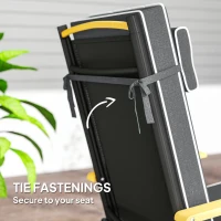 Poduszka siedziskowa 120x47x9,5 cm, wodoodporna, z oparciem(m-7)