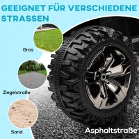 HOMCOM elektrische quad kinderen 100 cm x 65 cm x 73 cm(m-8)