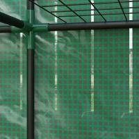 Outsunny Three-Tier Mini Greenhouse - Green(m-9)