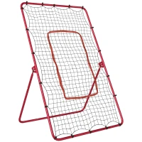 SPORTNOW filet de rebond portable pour baseball avec 4 angles réglables.(m-7)