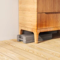 HOMCOM Conjunto de Halteres de 6 Peças Total de 6 kg, 2x1,5 kg, 2x1 kg e 2x0,5 kg, Halteres Hexagonais com Revestimento de PU com Mala para Exercícios em Casa, Ginásio, Multicolor(m-9)