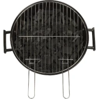 Barbecue a charbon - LIVOO - DOC172N - Surface de cuisson Ø 41 cm - Grille en acier chromé - Cuve et couvercle en acier émaillé(m-3)