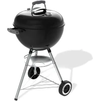 Barbecue a charbon - Weber - Original Kettle - Ø47 cm - Thermometre intégré - Acier émaillé - Clapet d'aération - 6 couverts - Noir(m-1)