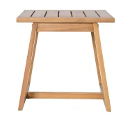 Salon de jardin en bois d'Acacia FSC avec coussins - 2 personnes - Cali - Gris(m-6)