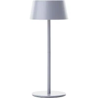 Lampe de table d'extérieur - BRILLIANT - PICCO - LED et solaire - Métal et plastique - 5 W - Gris dépoli(m-1)
