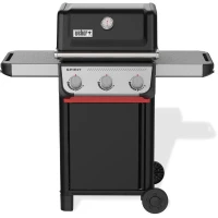 Barbecue a gaz - Weber - Spirit E-310 - 3 brûleurs en acier inoxydable - 7kW - Thermometre - Noir(m-1)