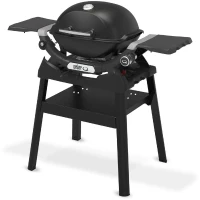 Barbecue a gaz - Weber - Q1200N avec stand - 2,94kW - 1 brûleur en acier inoxydable - Allumage piézoélectronique - Noir(m-2)