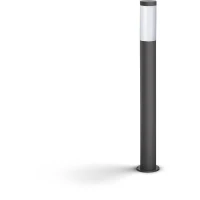 Lampadaire extérieur sur poteau - UTRECHT - Poteau anthracite - 1x20 W - Haute tension(m-1)