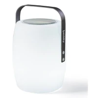 Lampe enceinte bluetooth sans fil - LUMISKY - LUCY PLAY - H31 cm - LED blanc et multicolore dimmable(m-1)