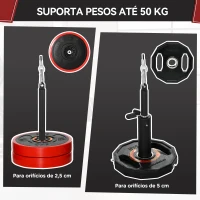 SPORTNOW Sistema de Polia de Ginásio para Casa Sistema de Cabo de Peso para Tração Curl de Bíceps Tríceps Treino de Braço Ombros e Costas Preto(m-5)