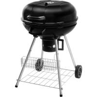 Barbecue au charbon de bois - Fieldmann - FZG 1004 - Surface de cuisson 54,5 cm - Hauteur 68 cm - Cendrier amovible - 2 roulettes